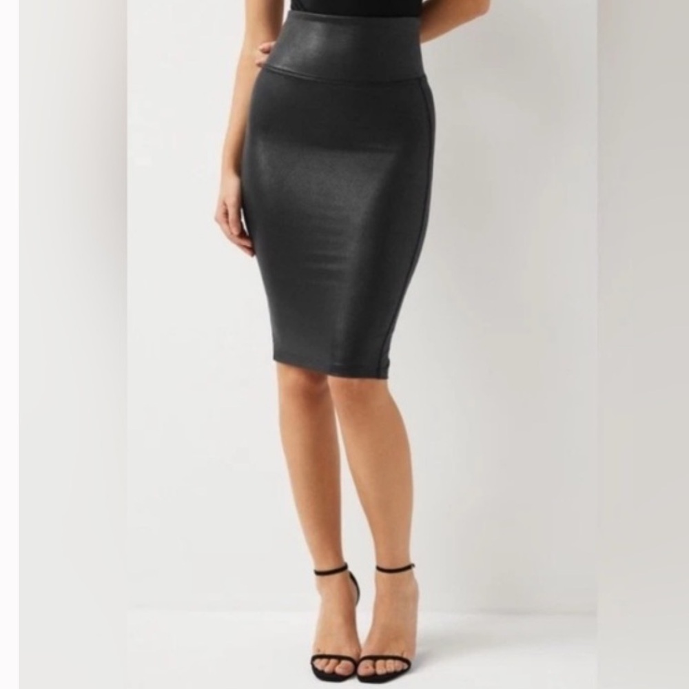 SPANX Black Pencil Skirt